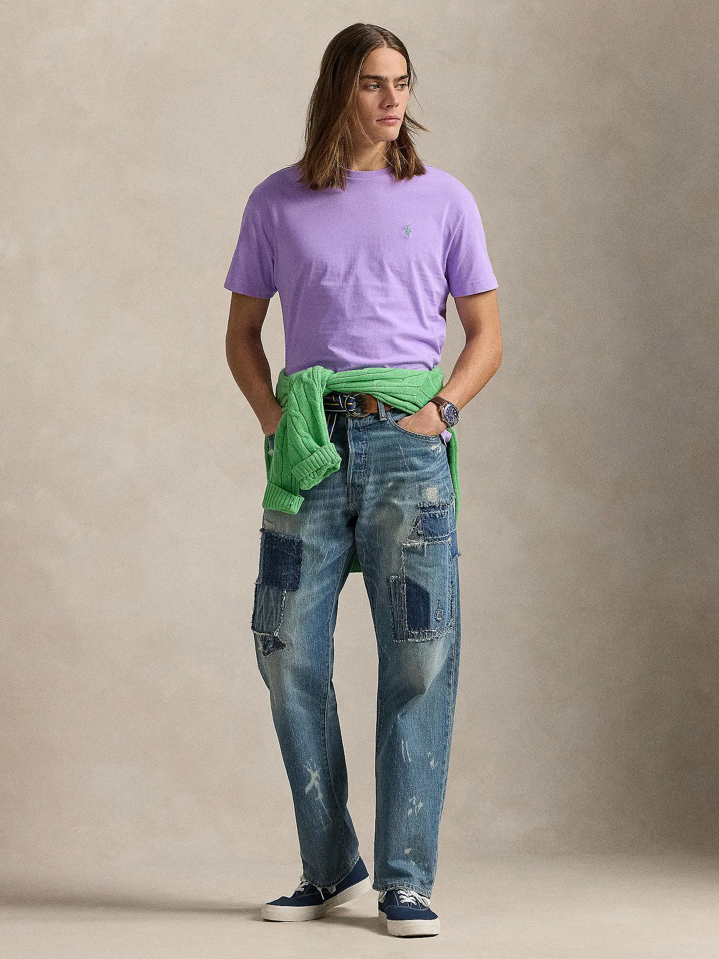 POLO RALPH LAUREN | T-Shirt Slim Fit | lila